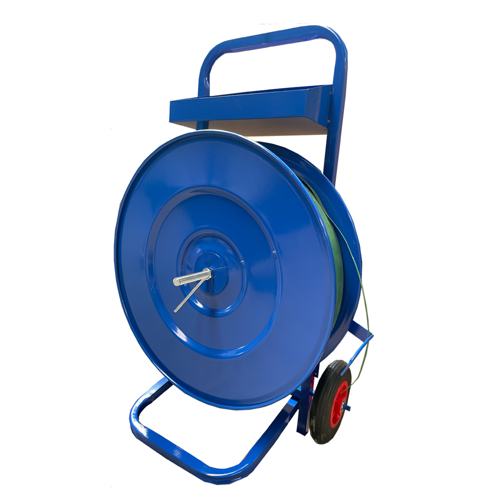 Abrollerwagen für PET/PP-Umreifungsband – 405/406 mm