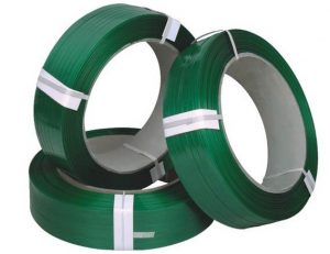 Kunststoff-Umreifungsband PET 12mm, 16mm und 19mm für das Verpacken von Paletten