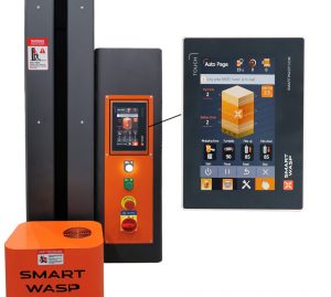 SMARTWRAP X2 PRE-STRETCH Palettenwickler Bildschirm