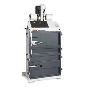 Vertikale Kartonpresse HSM V-Press 503 eco