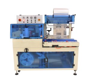 Seitenschweissmaschine A450 mit Folienhalter und Förderband